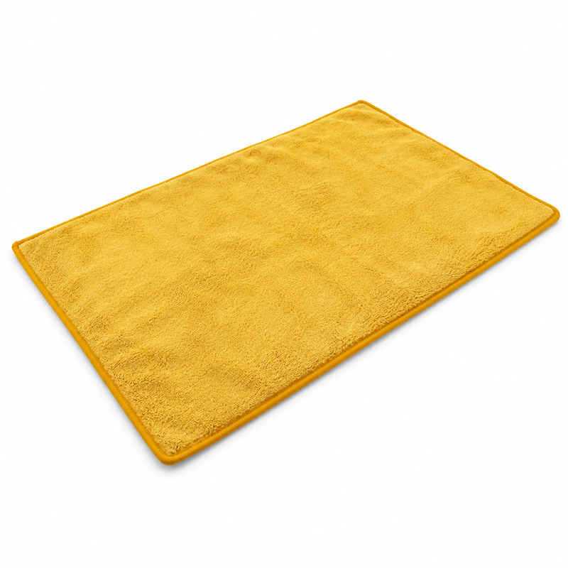 Microfiber Pet Towel - Mustard Yellow, 39.4 x 27.6 in