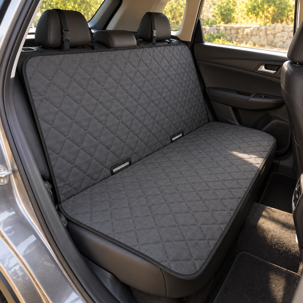 Pet Rear Seat Protector - Charcoal, 53.9 x 57.9 in